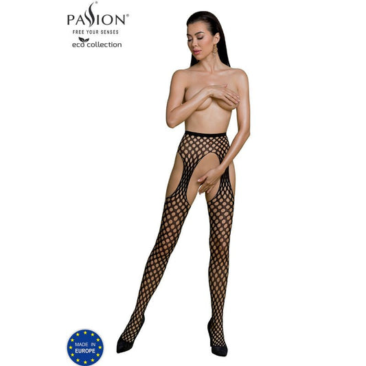 PASSION - ECO COLLECTION BODYSTOCKING ECO S003 WHITE - Toys "n" Us