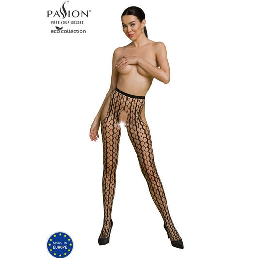 PASSION - ECO COLLECTION BODYSTOCKING ECO S007 WHITE - Toys "n" Us