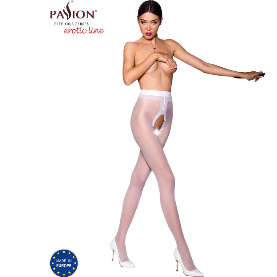 PASSION - TIOPEN 007 WHITE TIGHTS 1/2 20 DEN - Toys "n" Us