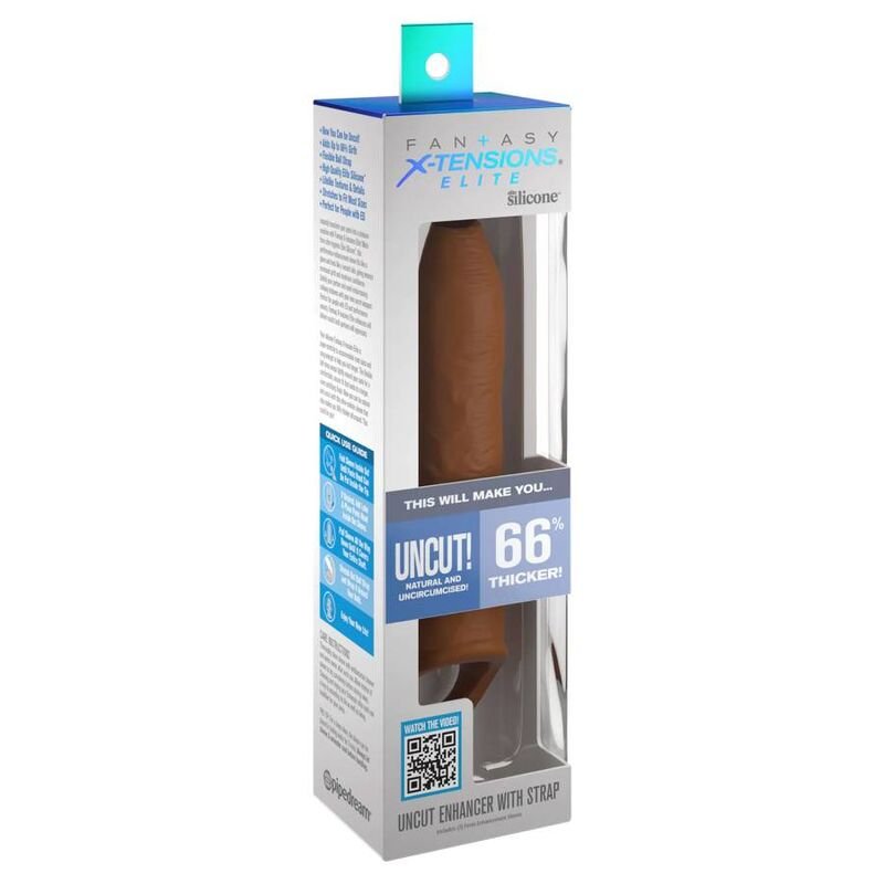 PIPEDREAMS - SLEEVE UNCUT 17,78 CM W STRAP CARAMEL - Toys "n" Us