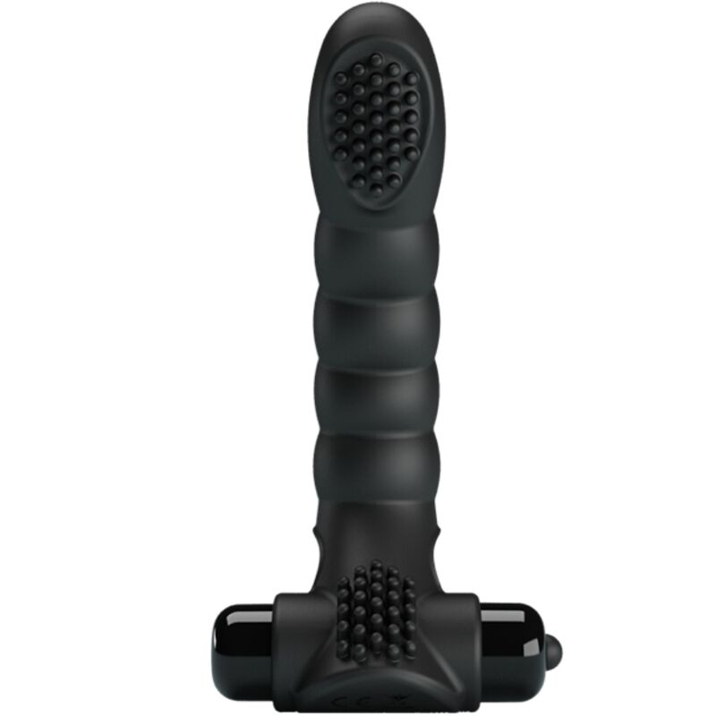 PRETTY LOVE - ALEXANDER FINGER VIBRATOR 10 VIBRATIONS BLACK - Toys "n" Us