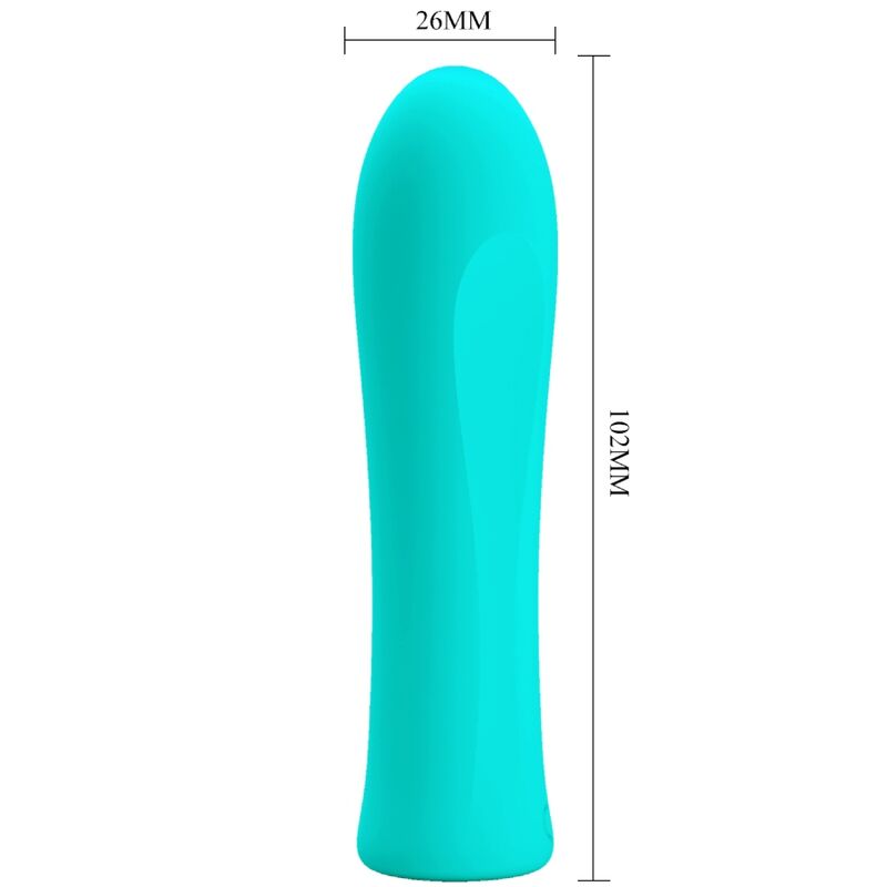 PRETTY LOVE - ALFREDA SUPER POWER VIBRATOR AQUA GREEN - Toys "n" Us