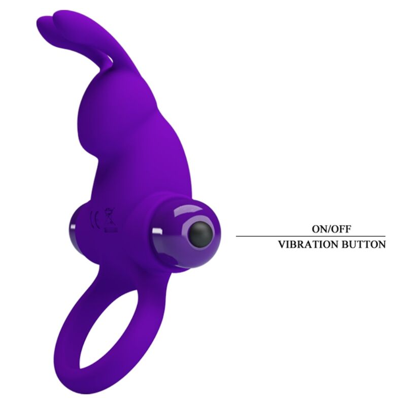PRETTY LOVE - ANEL VIBRADOR I COELHO PARA PÊNIS ROXO - Toys "n" Us