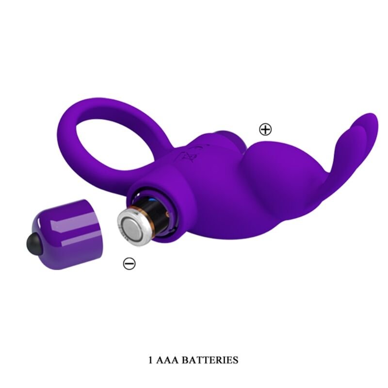 PRETTY LOVE - ANEL VIBRADOR I COELHO PARA PÊNIS ROXO - Toys "n" Us
