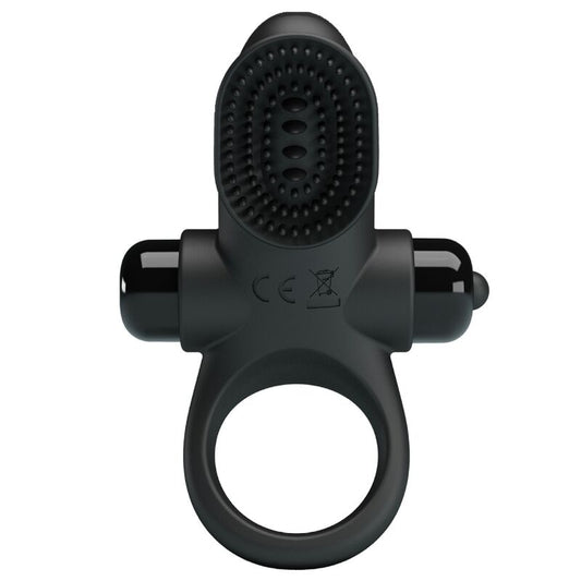 PRETTY LOVE - ANEL VIBRADOR II PARA O PÊNIS PRETO - Toys "n" Us