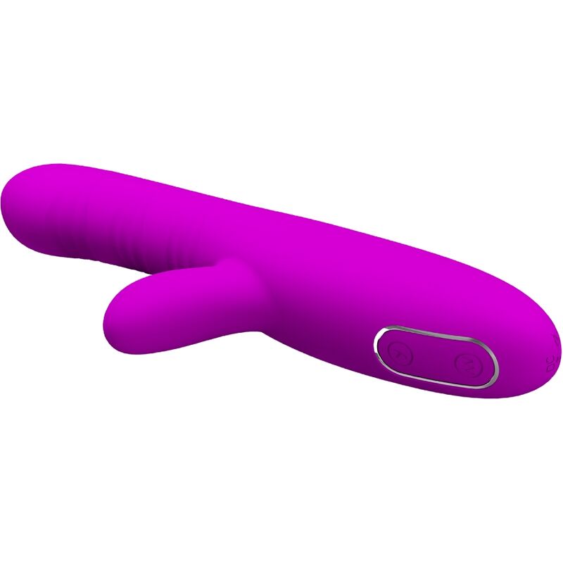 PRETTY LOVE - ANGELIQUE MULTIFUNCTION VIBRATOR + CLITORIS STIMULATOR PURPLE - Toys "n" Us