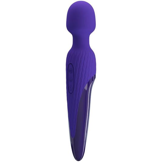 PRETTY LOVE - ANTONY YOUTH WAND VIBRATOR VIOLET HEAT EFFECT - Toys "n" Us