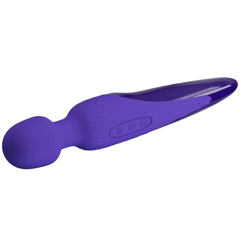 PRETTY LOVE - ANTONY YOUTH WAND VIBRATOR VIOLET HEAT EFFECT - Toys "n" Us