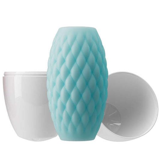 PRETTY LOVE - ATHENA EROS SILICONE MALE MASTURBATOR SKY BLUE - Toys "n" Us