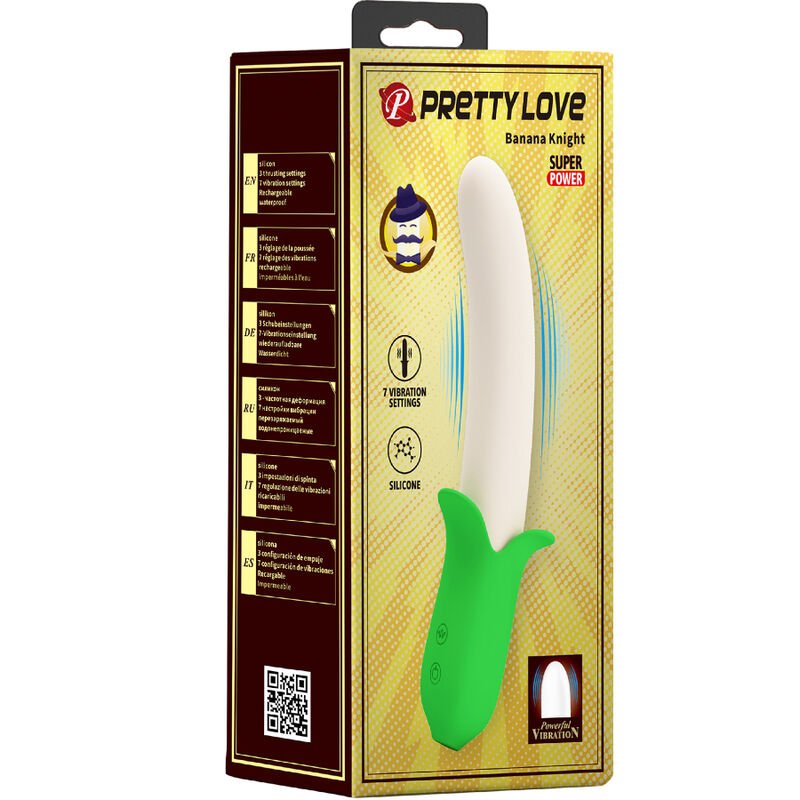 PRETTY LOVE - BANANA KNIGHT SUPER POWER 7 SILICONE VIBRATIONS - Toys "n" Us