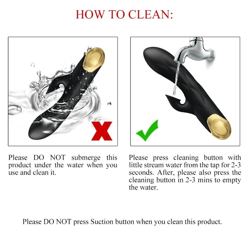 PRETTY LOVE - BLACK RECHARGEABLE GOLD PLATED LUXURY VIBRATOR - Toys "n" Us