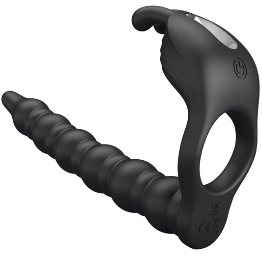PRETTY LOVE - BLACKNEY ANÉIS PARA PÊNIS COM PLUG VIBRADOR - Toys "n" Us