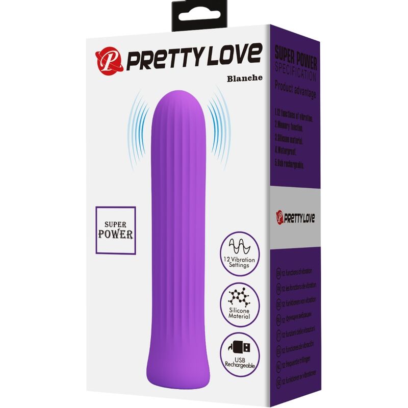 PRETTY LOVE - BLANCHE LILAC STIMULATOR VIBRATOR - Toys "n" Us
