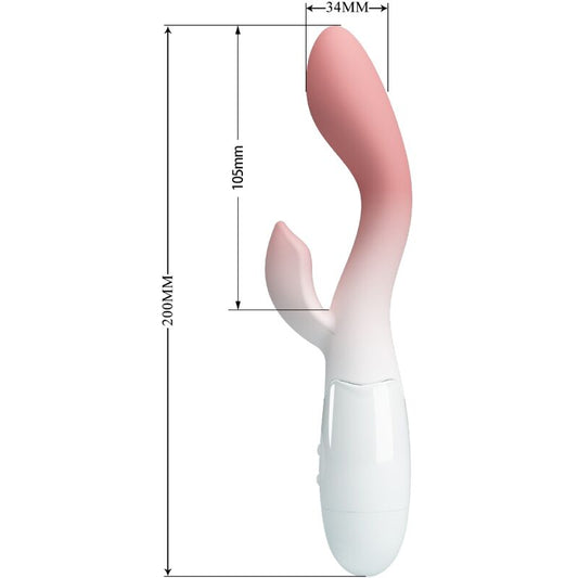 PRETTY LOVE - BRIGHTY G - SPOT VIBRATOR + CLITORIS STIMULATOR 30 VIBRATIONS PINK - Toys "n" Us