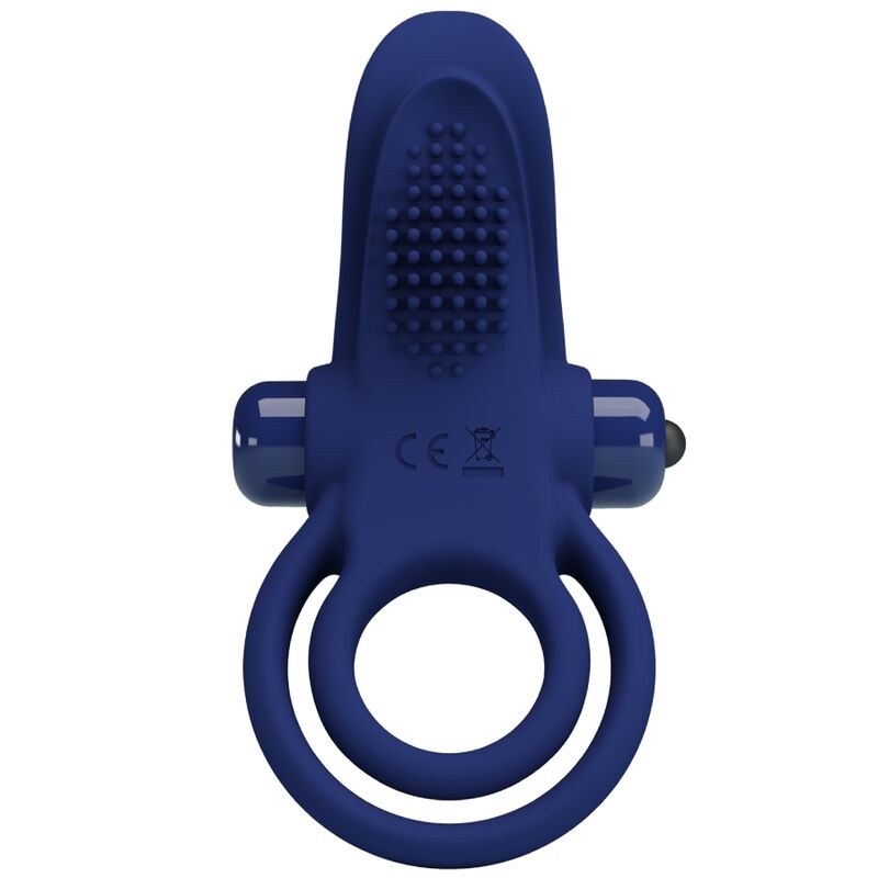 PRETTY LOVE - BRONSON DOUBLE RING WITH VIBRATION BLUE - Toys "n" Us