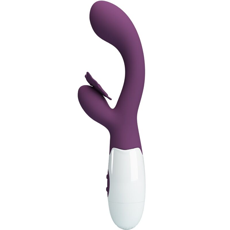 PRETTY LOVE - BUTTERFLY KISS RABBIT VIBRATOR & G - SPOT STIMULATOR PURPLE - Toys "n" Us
