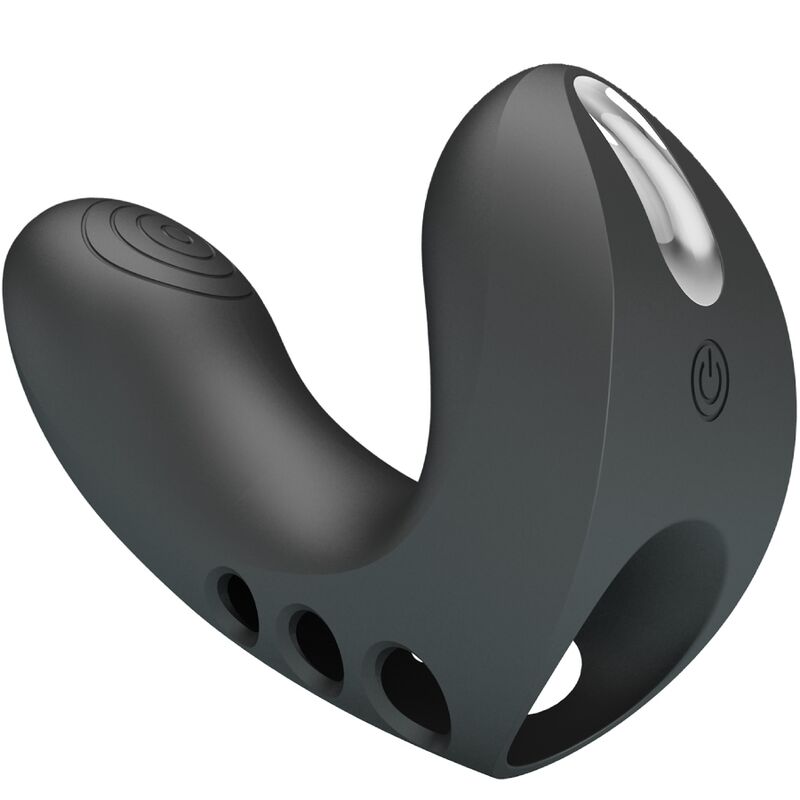 PRETTY LOVE - CAMELIA FINGER VIBRATOR 7 VIBRATIONS BLACK - Toys "n" Us