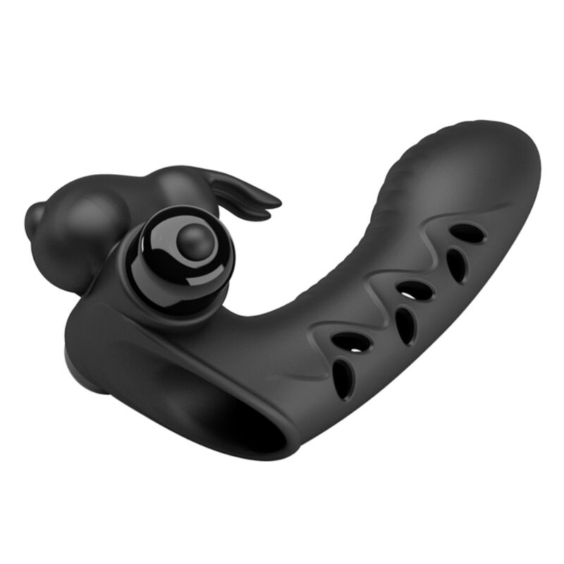 PRETTY LOVE - CAPA DE DEDO VIBRADOR DE COELHO PRETO VANCE - Toys "n" Us