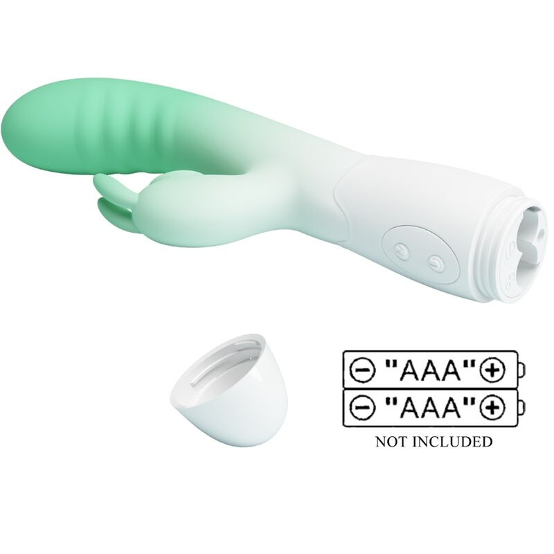 PRETTY LOVE - CERBERUS RABBIT VIBRATOR 3O VIBRATIONS GREEN - Toys "n" Us