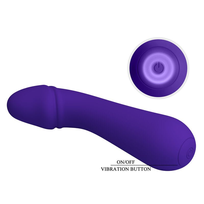 PRETTY LOVE - CETUS RECHARGEABLE VIBRATOR PURPLE - Toys "n" Us