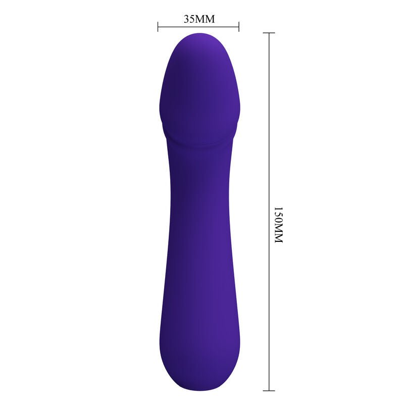 PRETTY LOVE - CETUS RECHARGEABLE VIBRATOR PURPLE - Toys "n" Us
