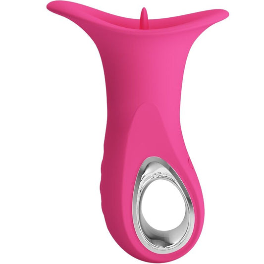 PRETTY LOVE - CLYDE ORAL VIBRATOR VIBRATING TONGUE 12 VIBRATIONS PINK - Toys "n" Us