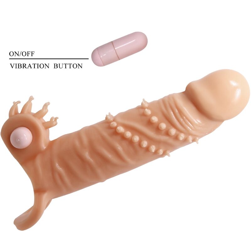 PRETTY LOVE - CONNOR PENIS SLEEVE + CLITORIS STIMULATOR FLESH - Toys "n" Us