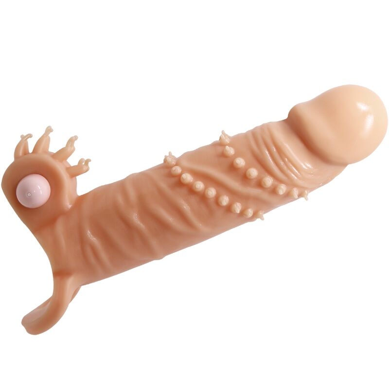 PRETTY LOVE - CONNOR PENIS SLEEVE + CLITORIS STIMULATOR FLESH - Toys "n" Us
