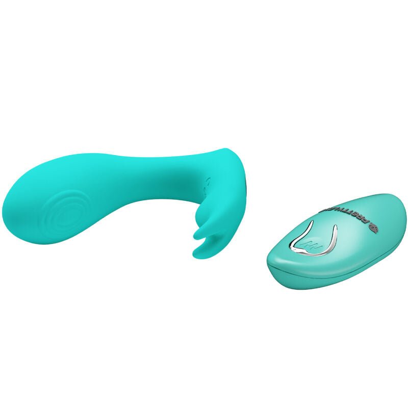 PRETTY LOVE - CONTROLE REMOTO DE VIBRAÇÃO E PULSAÇÃO IDABELLE AZUL - Toys "n" Us