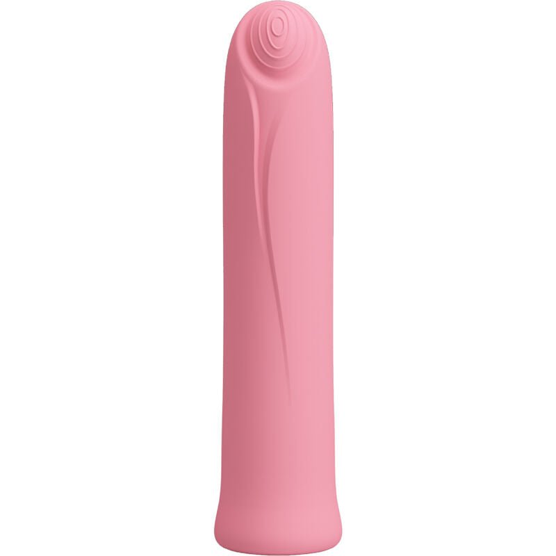 PRETTY LOVE - CURTIS MINI SUPER POWER VIBRATOR 12 PINK SILICONE VIBRATIONS - Toys "n" Us