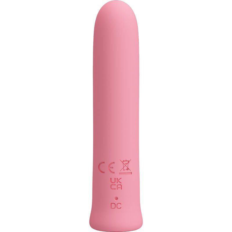 PRETTY LOVE - CURTIS MINI SUPER POWER VIBRATOR 12 PINK SILICONE VIBRATIONS - Toys "n" Us