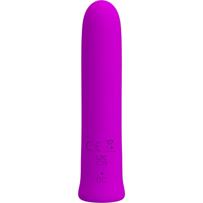 PRETTY LOVE - CURTIS MINI SUPER POWER VIBRATOR 12 VIOLET SILICONE VIBRATIONS - Toys "n" Us