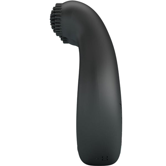 PRETTY LOVE - DAHLIA VIBRATING RING + CLITORIS STIMULATOR 12 VIBRATIONS BLACK - Toys "n" Us