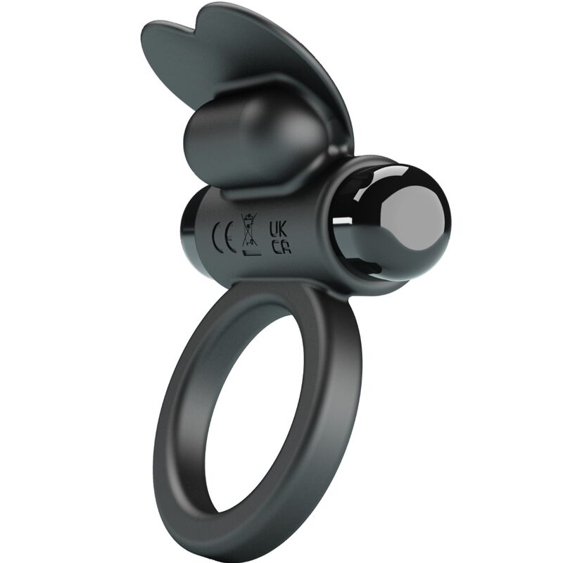PRETTY LOVE - DEBONAIRE VIBRATING RING RABBIT 10 VIBRATIONS BLACK - Toys "n" Us