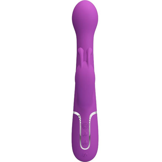 PRETTY LOVE - DEJON 3 IN 1 MULTIFUNCTION RABBIT VIBRATOR PURPLE - Toys "n" Us
