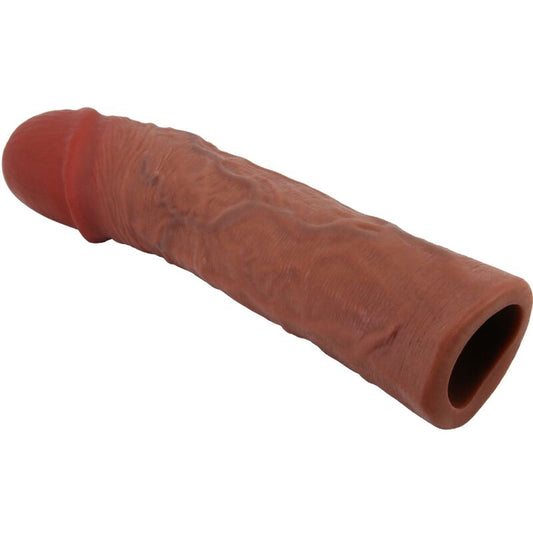 PRETTY LOVE - DEREK PENIS SLEEVE WITH 7.6 CM EXTENSION MULATTO - Toys "n" Us