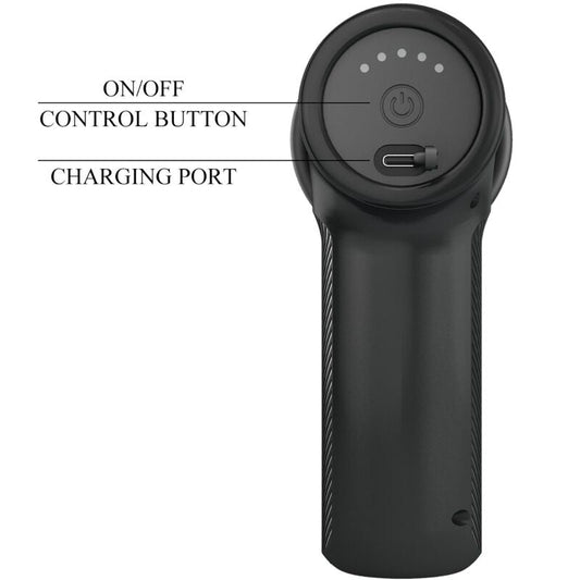 PRETTY LOVE - DJ DOCTOR MASSAGER 5 SETTINGS BLACK - Toys "n" Us