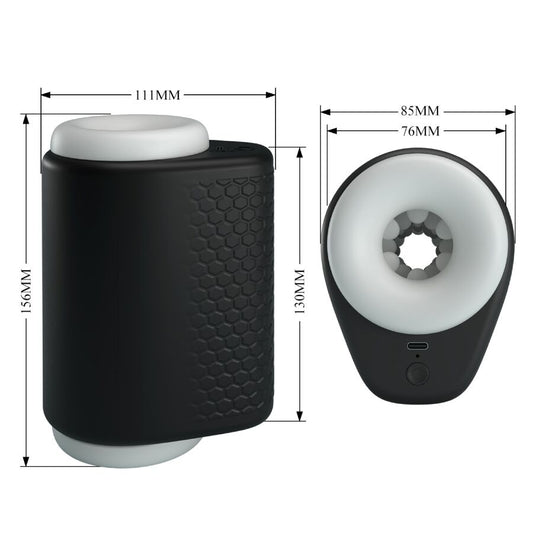 PRETTY LOVE - DJ GIRL MALE MASTURBATOR WITH VIBRATION 5 SETTINGS NEGRO - Toys "n" Us