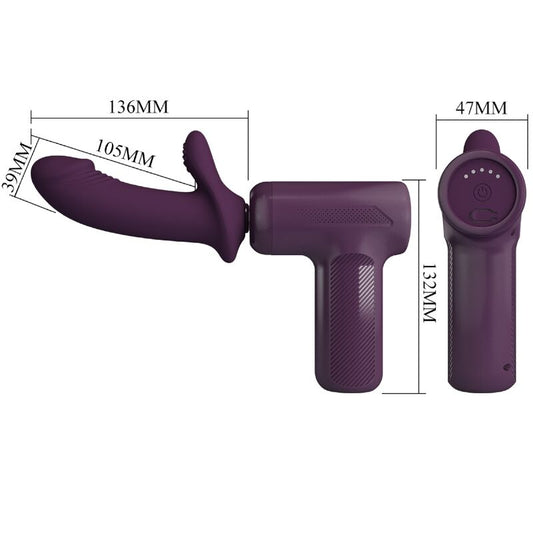 PRETTY LOVE - DJ SCHOLAR MASSAGER 5 SETTINGS PURPLE - Toys "n" Us