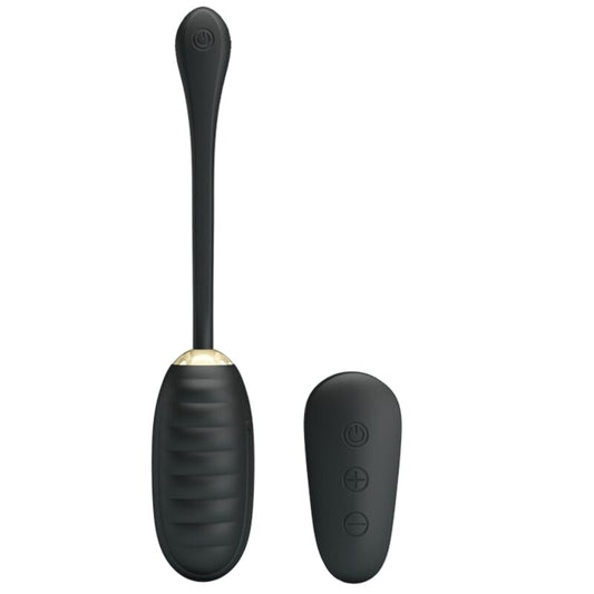 PRETTY LOVE - DOREEN LUXURY RECARREGÁVEL VIBRADOR OVO PRETO CONTROLE REMOTO - Toys "n" Us