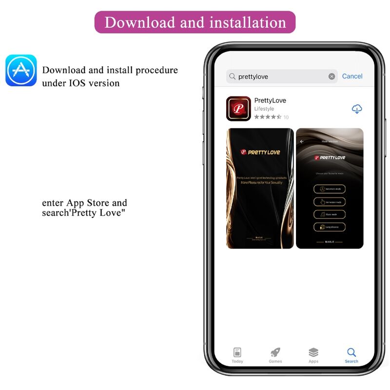 PRETTY LOVE - DOREEN PINK RECHARGEABLE VIBRATING EGG - Toys "n" Us