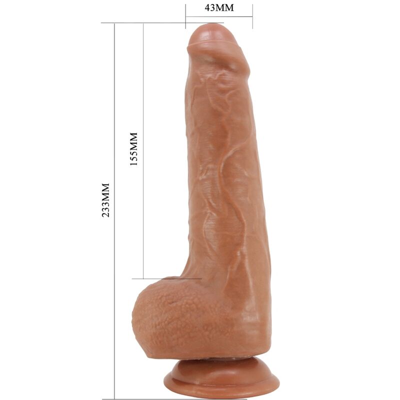 PRETTY LOVE - DRACO REALISTIC DILDO 23 CM MODEL 2 FLESH - Toys "n" Us