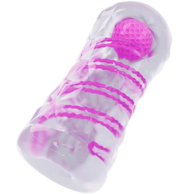 PRETTY LOVE - FANTASY MALE MASTURBATOR WITH INTERNAL SPIRAL AND TRANSPARENT BALLS - Toys "n" Us