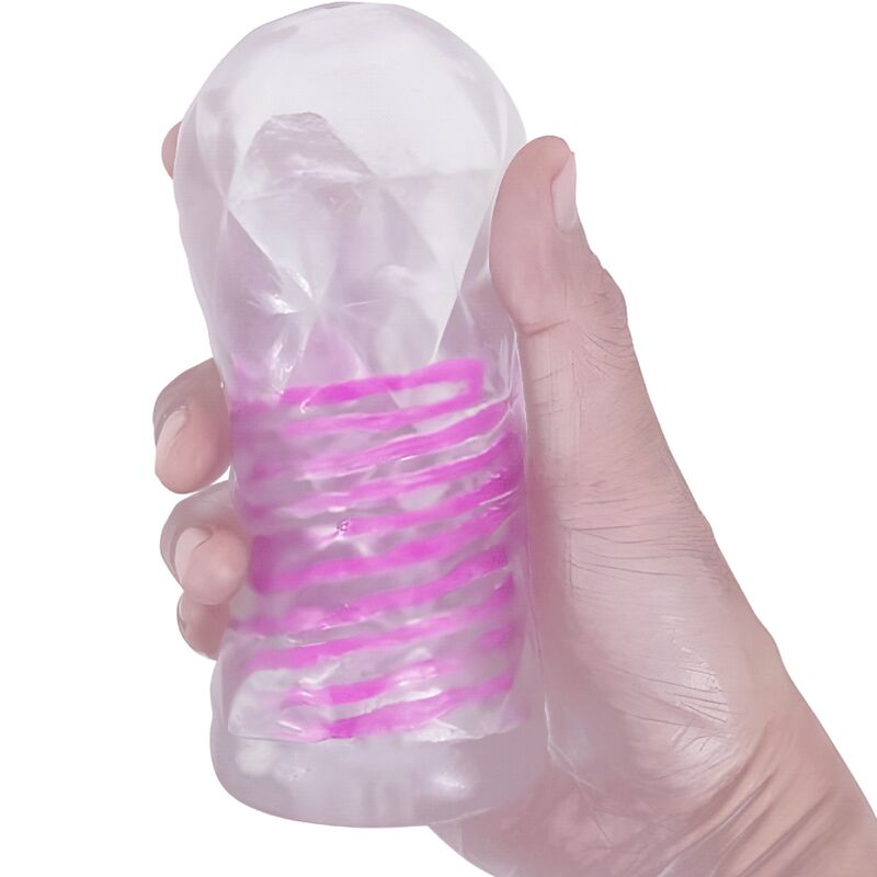 PRETTY LOVE - FANTASY MALE MASTURBATOR WITH INTERNAL SPIRAL AND TRANSPARENT BALLS - Toys "n" Us