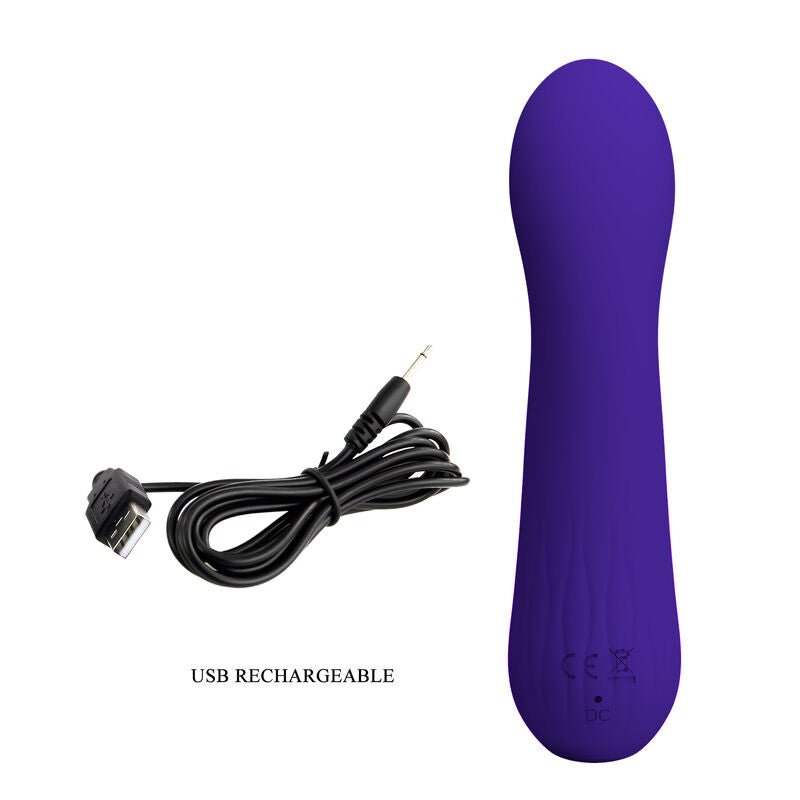 PRETTY LOVE - FAUN RECHARGEABLE VIBRATOR PURPLE - Toys "n" Us