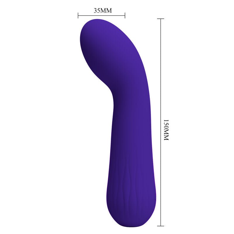 PRETTY LOVE - FAUN RECHARGEABLE VIBRATOR PURPLE - Toys "n" Us
