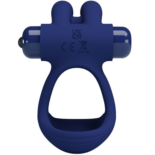 PRETTY LOVE - FRANCISCO DOUBLE VIBRATING RING RABBIT BLUE - Toys "n" Us