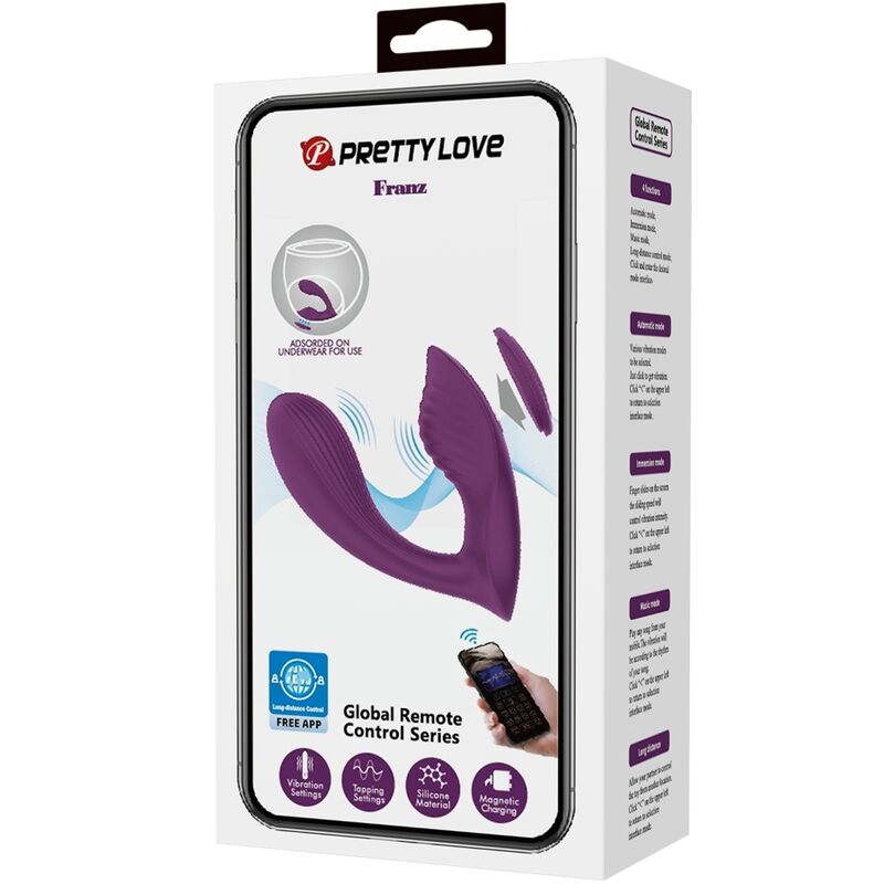 PRETTY LOVE - FRANZ MASSAGER AND VIBRATOR FREE APP PURPLE - Toys "n" Us