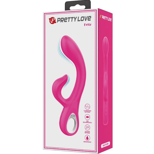 PRETTY LOVE - FRITZ RABBIT VIBRATOR 12 VIBRATIONS PINK - Toys "n" Us