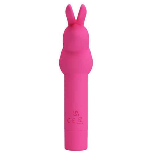 PRETTY LOVE - GERARDO FUSCHIA RABBIT SILICONE VIBRATOR - Toys "n" Us